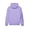 BLUZA Z KAPTUREM DAMSKA FOX HELLO FUTURE FLEECE PO LILAC M